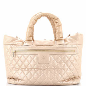 Chanel Large Coco Cocoon Reversible Tote Quilted Lambskin